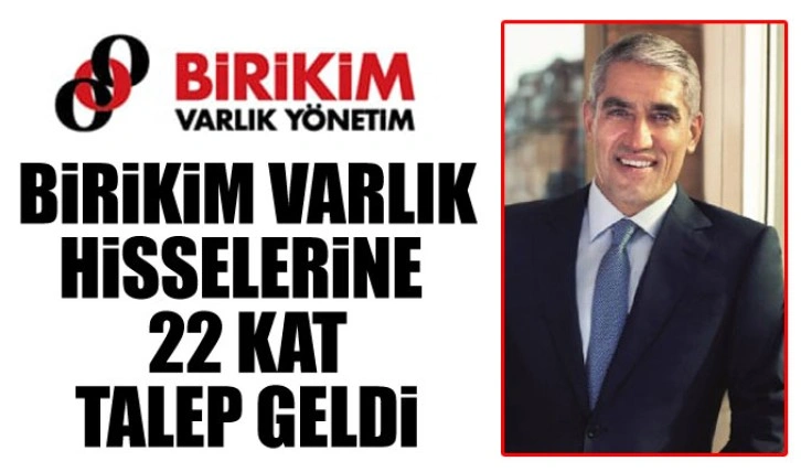 Birikim Varlık hisselerine 22 kat talep geldi  