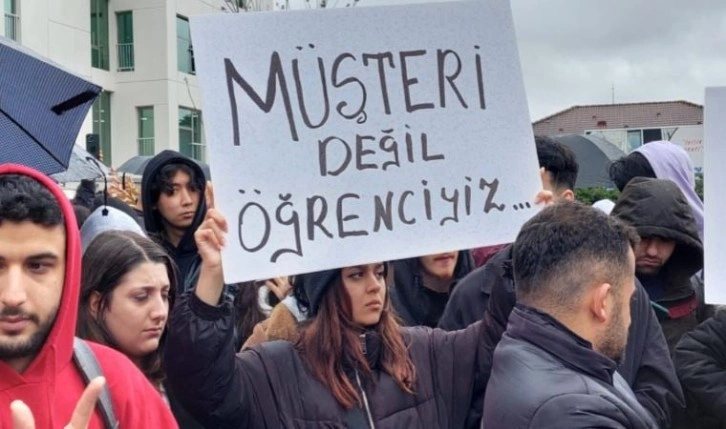 Biruni Üniversitesi öğrencilerinden zam tepkisi!