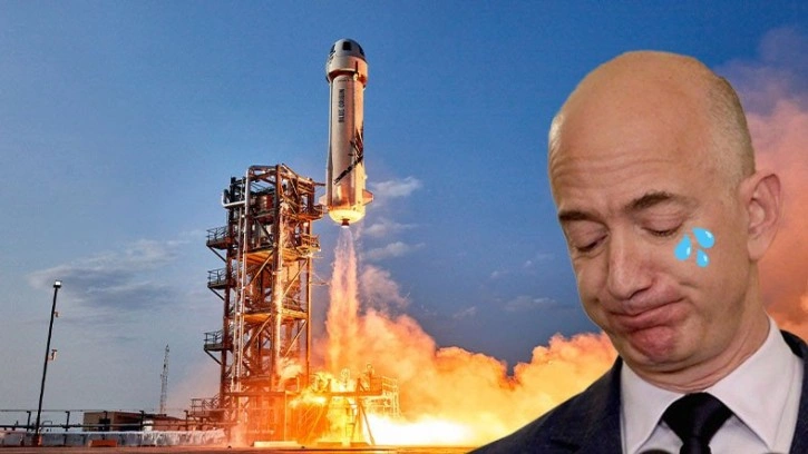 Blue Origin Roketi, İnsansız Uçuş Sırasında Havada Patladı