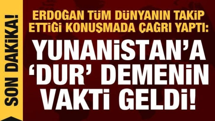 BM Genel Kurulu'nda konuşan Cumhurbaşkanı Erdoğan'dan çok kritik açıklamalar