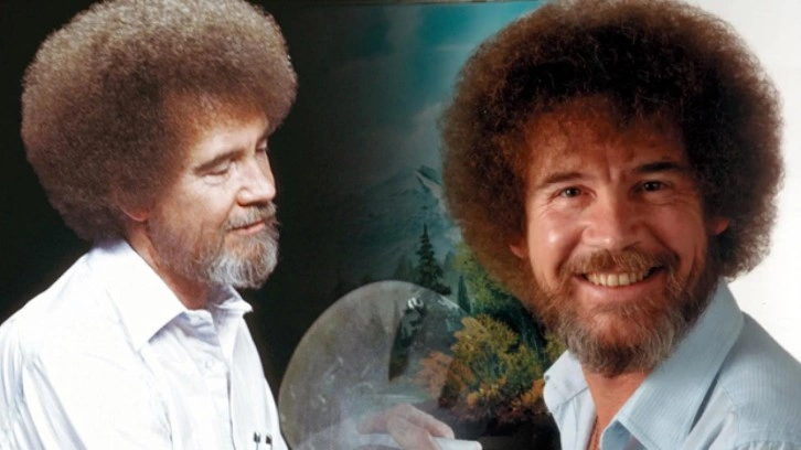 Bob Ross'un TV'de yaptığı ilk tablo satışa çıkarıldı