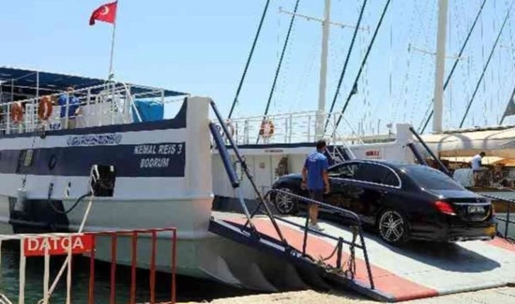 Bodrum-Datça feribot seferi ile 68 bin yolcu taşındı