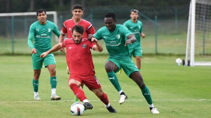 Bodrum FK hazırlık maçında galip