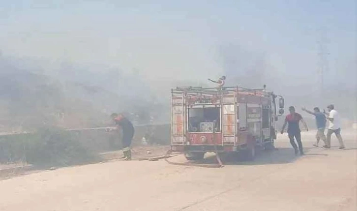 Bodrum'da makilik yangını!