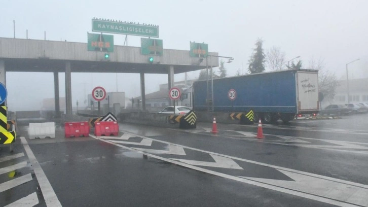 Bolu Dağı Tüneli İstanbul istikameti trafiğe kapatıldı