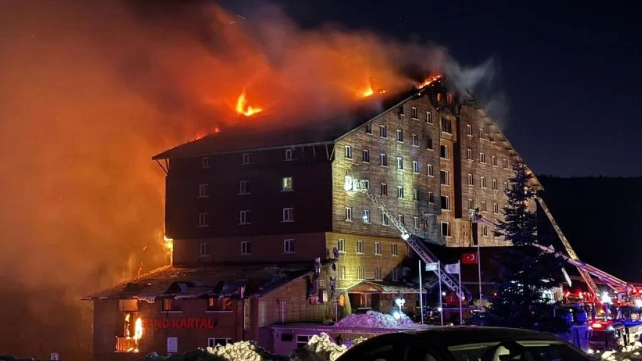 Bolu'daki otel yangını faciasında 4 kişi gözaltına alındı