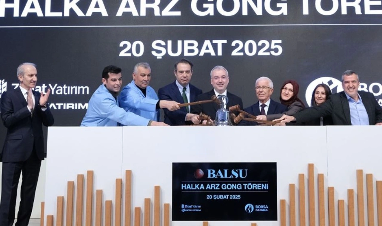 Borsa İstanbul’da gong Balsu Gıda için çaldı