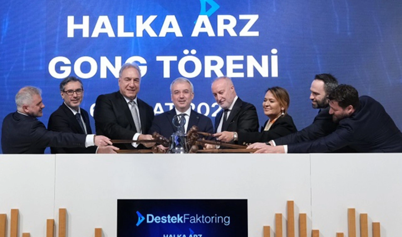 Borsa İstanbul’da gong Destek Finans Faktoring için çaldı