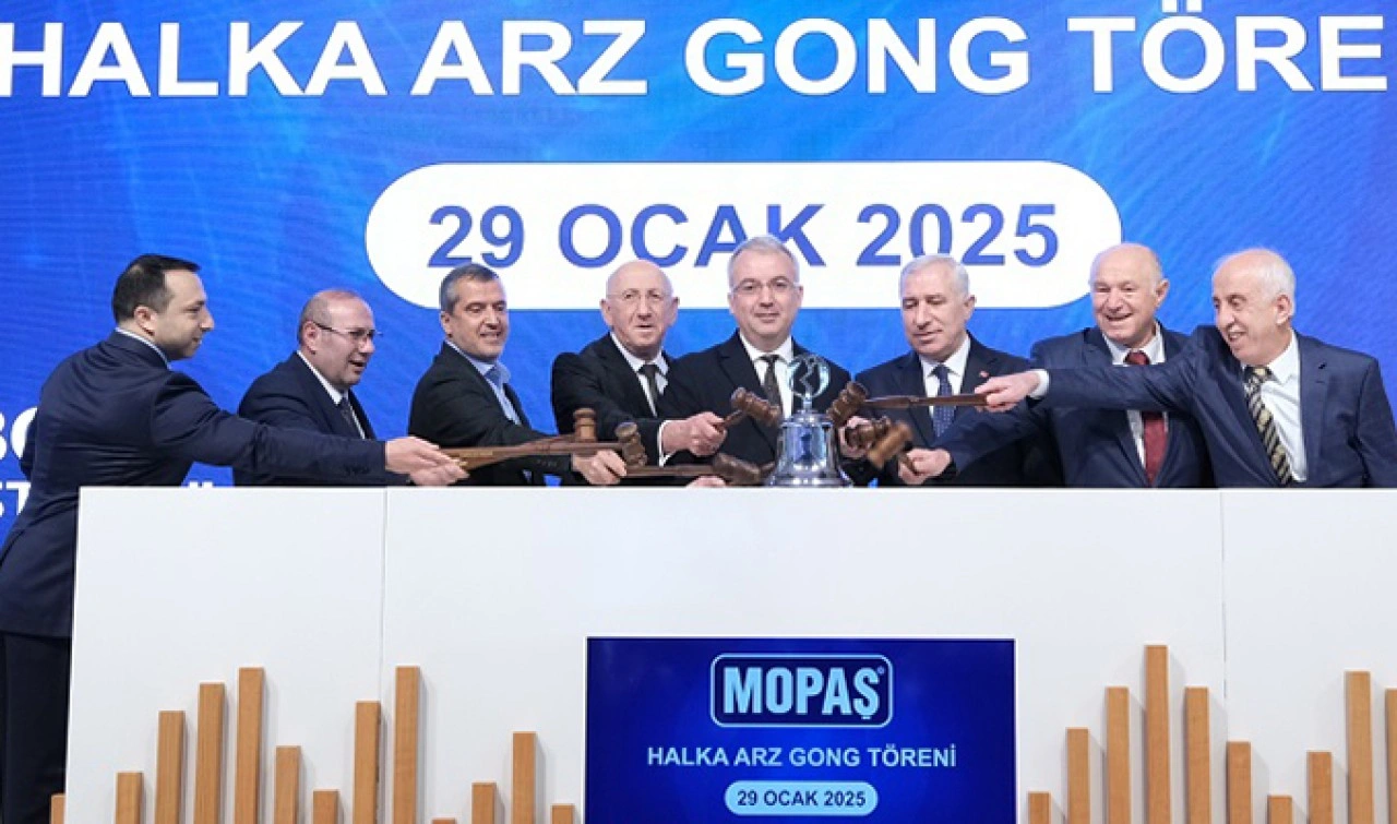 Borsa İstanbul’da gong Mopaş için çaldı