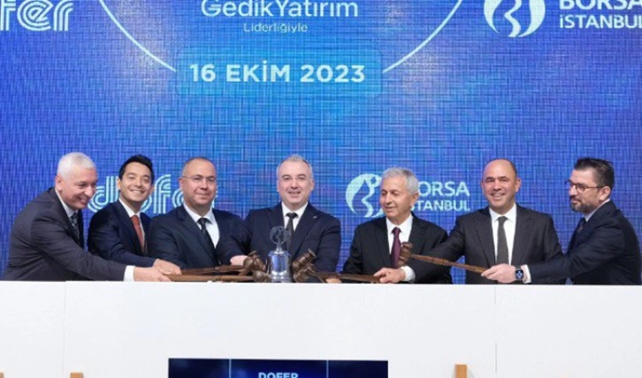 Borsa İstanbul’da gong Dofer Yapı için çaldı