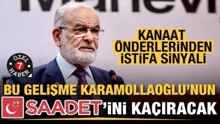 Bu gelişme Temel Karamollaoğlu'nun 