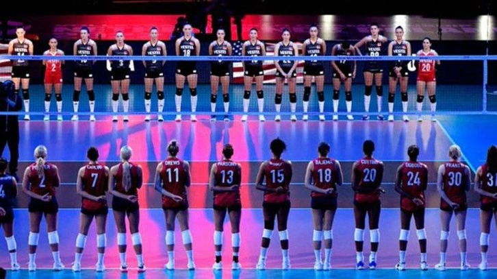 Bu kez olmadı! A Milli Kadın Voleybol Takımı, ABD'ye diş geçiremedi