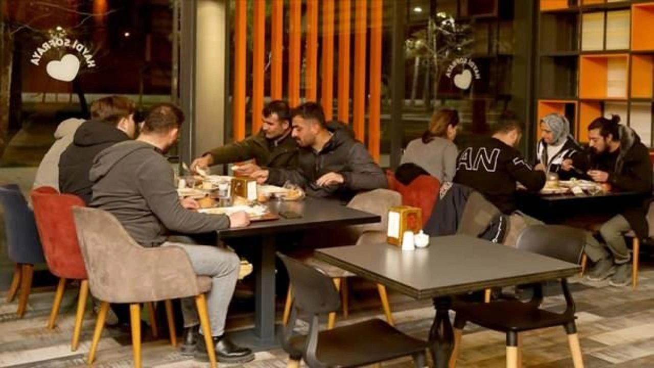 Bu restoranın iftar menüsü 40 TL