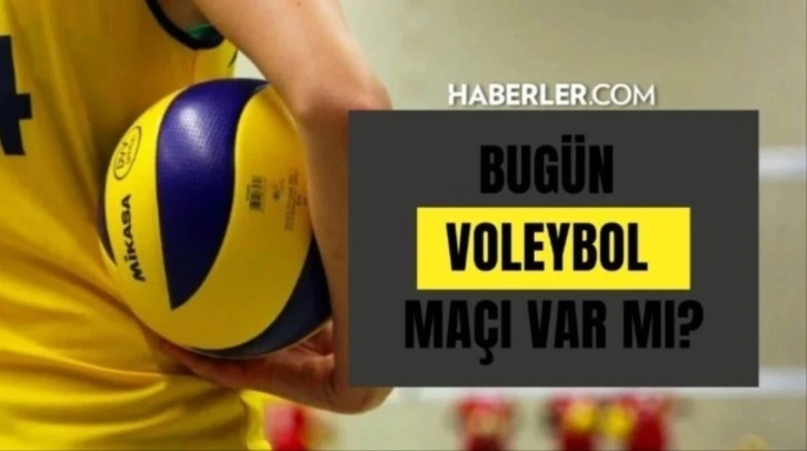 Bugün voleybol maçı var mı? 16 Haziran kimin voleybol maçı var? Bugün hangi voleybol maçı var?