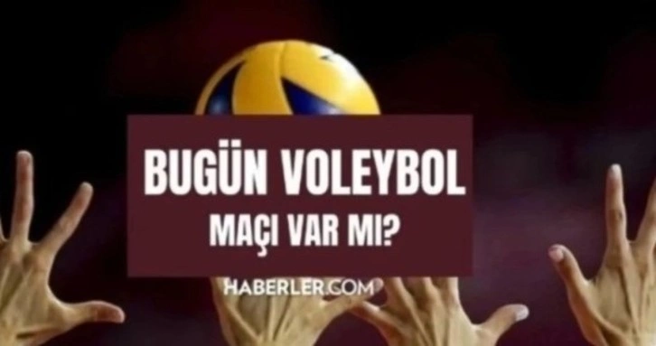 Bugün voleybol maçı var mı? 20 Ekim kimin voleybol maçı var? Bugün hangi voleybol maçı var?