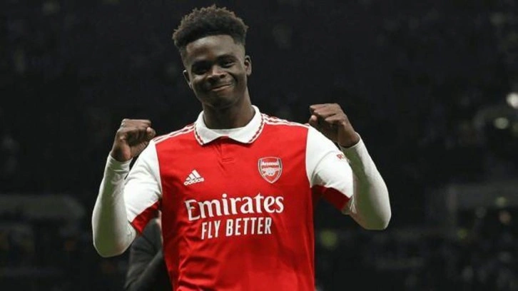 Bukayo Saka, Premier Lig'de ayın oyuncusu seçildi