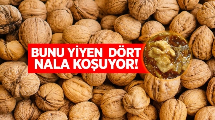 Bunu yiyen dört nala koşuyor! İşte vitamin ve enerji bombası cevizli incir reçeli tarifi