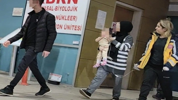 Bursa bebek temizleme sıvısı içti, hastaneye kaldırıldı