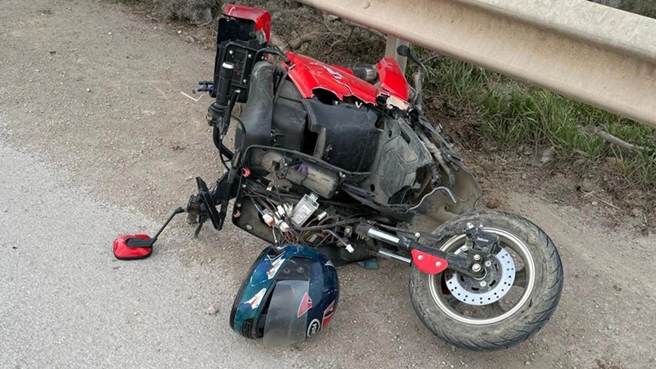 Bursa'da otomobille çarpışan motosikletin sürücüsü öldü