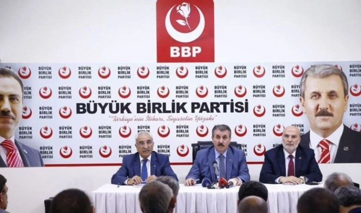 Büyük Birlik Partisi MKYK yarın toplanıyor