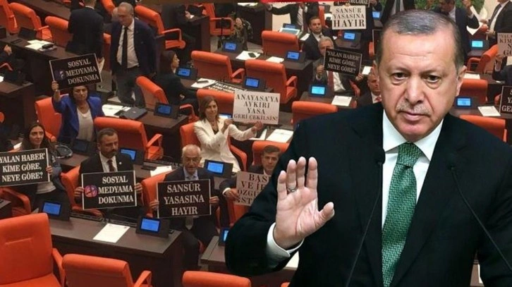 Büyük tartışma yaratan Dezenformasyonla Mücadele Yasası, Cumhurbaşkanı Erdoğan'a soruldu