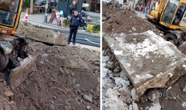 Büyükçekmece'de inşaat kazısı sırasında 'lahit' bulundu: Müteahhit ifade çağırıldı