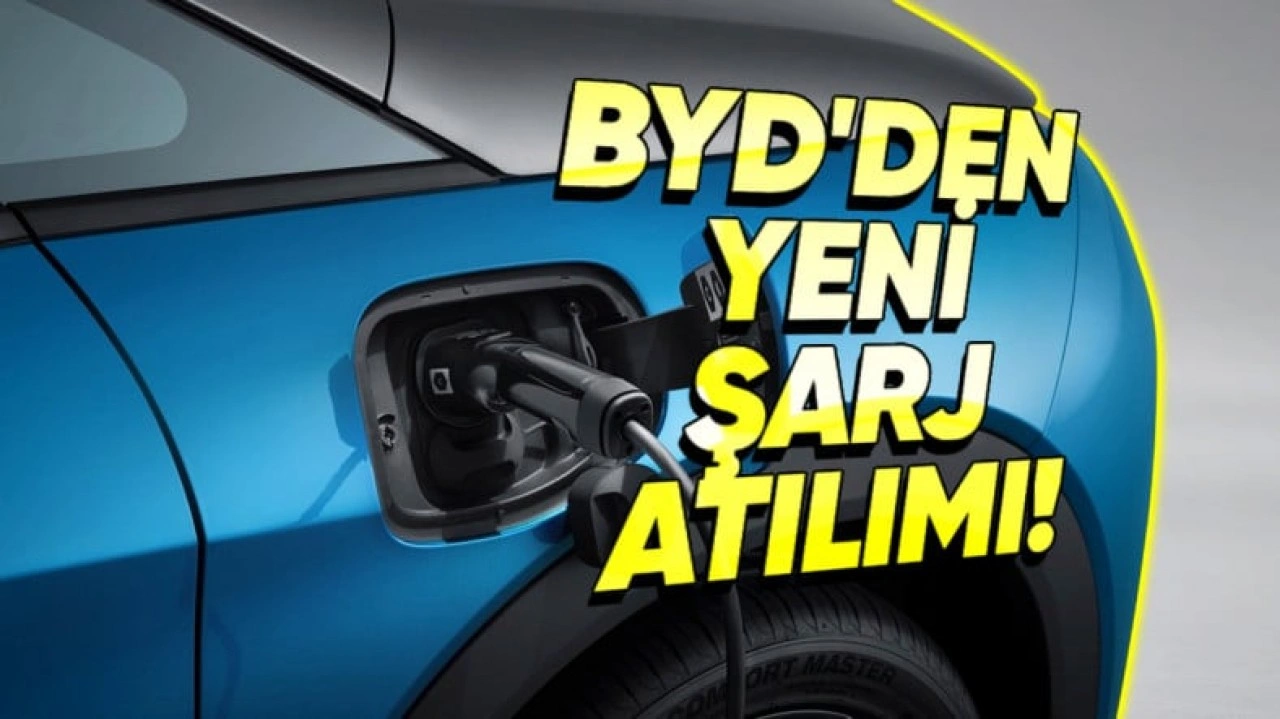 BYD'nin Yeni Elektrikli Otomobilleri 5 Dakikada 400 Km Menzile Sahip Olacak