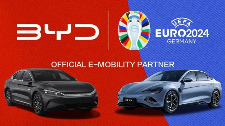 BYD, UEFA EURO 2024 Resmî Sponsoru Oldu - Webtekno