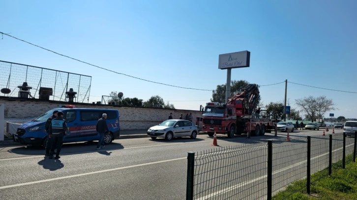 Çanakkale’de bir motel jandarma tarafından boşalttırıldı