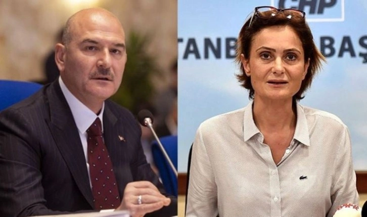 Canan Kaftancıoğlu'ndan Süleyman Soylu'ya: Suç işleme bitanesi!