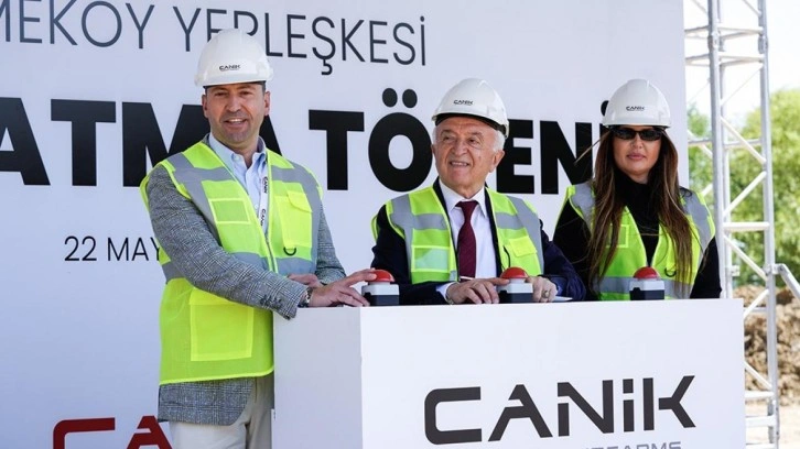 CANiK’in yeni genel merkezinin temelleri atıldı