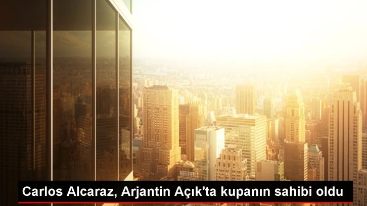 Carlos Alcaraz, Arjantin Açık'ta kupanın sahibi oldu