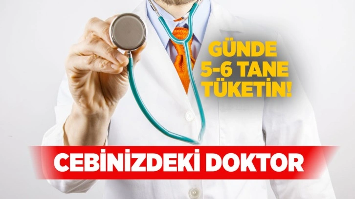 Cebinizdeki doktor! Kemik erimesini önlemek için günde 5 6 adet tüketin