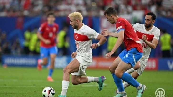 Çekya - Türkiye maçının oyuncusu seçildi