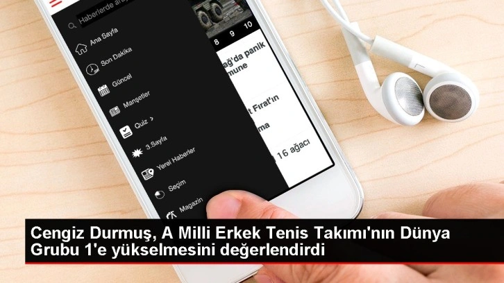 Cengiz Durmuş, A Milli Erkek Tenis Takımı'nın Dünya Grubu 1'e yükselmesini değerlendirdi