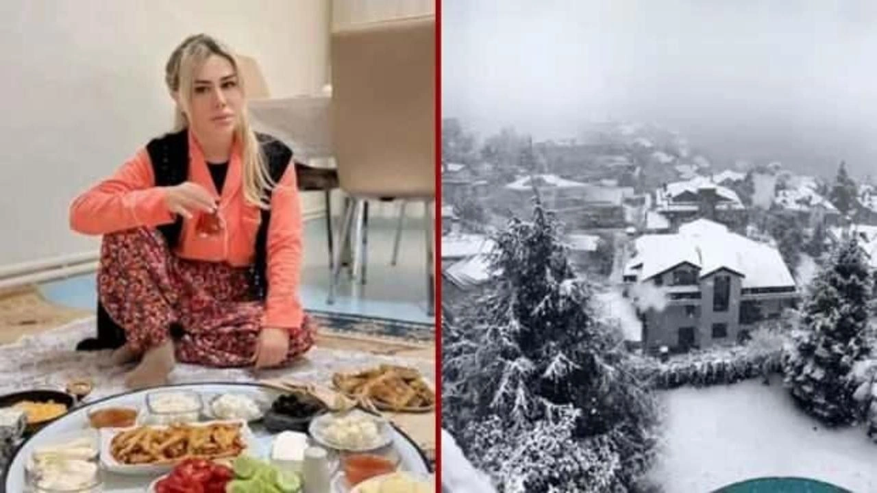 Ceylan lüks evinin manzarasından paylaştı! Herkes aynı yorumu yaptı