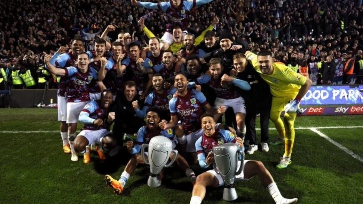 Championship'te şampiyon Burnley oldu!