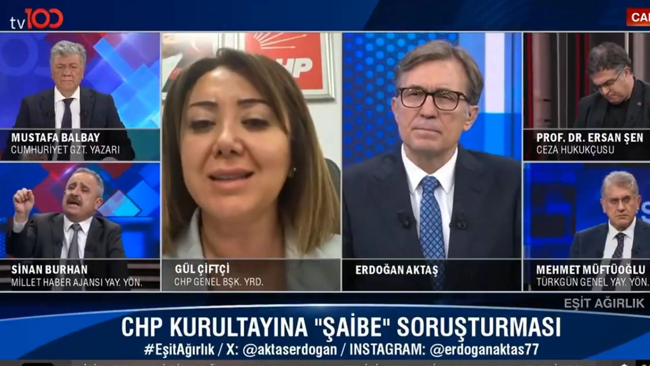 CHP Genel Başkan Yardımcısı Gül Çiftçi canlı yayında yalan söyledi belgesi ortaya çıktı