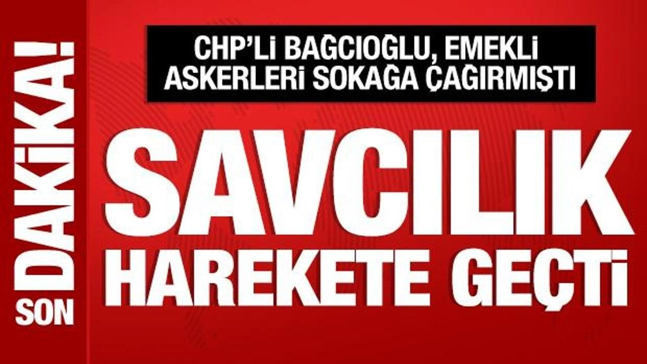 CHP'li Bağcıoğlu hakkında soruşturma başlatıldı