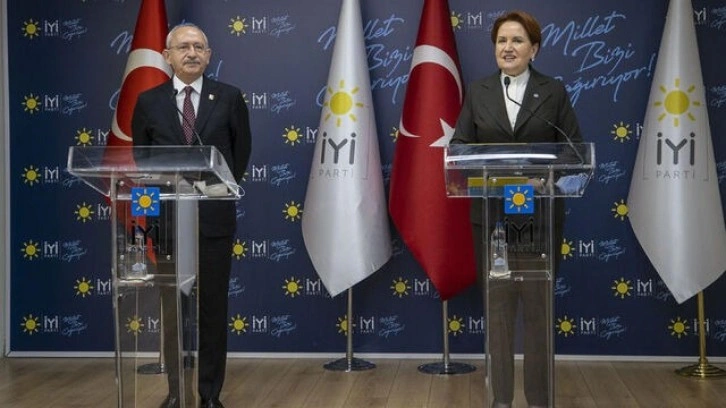 CHP lideri Kılıçdaroğlu, Akşener ile görüştü