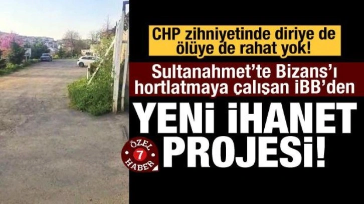 CHP zihniyetinde diriye de ölüye de rahat yok: İBB mezarlığın üstüne sosyal tesis yapıyor!