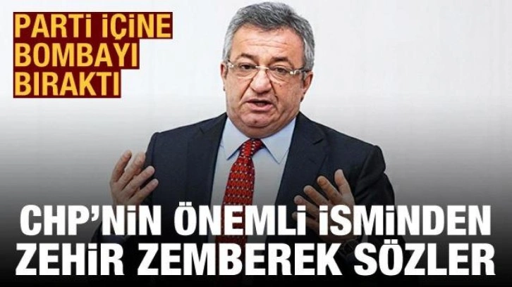 CHP'nin ağır toplarından Altay konuştu: Çekilmesini bilmek lazım