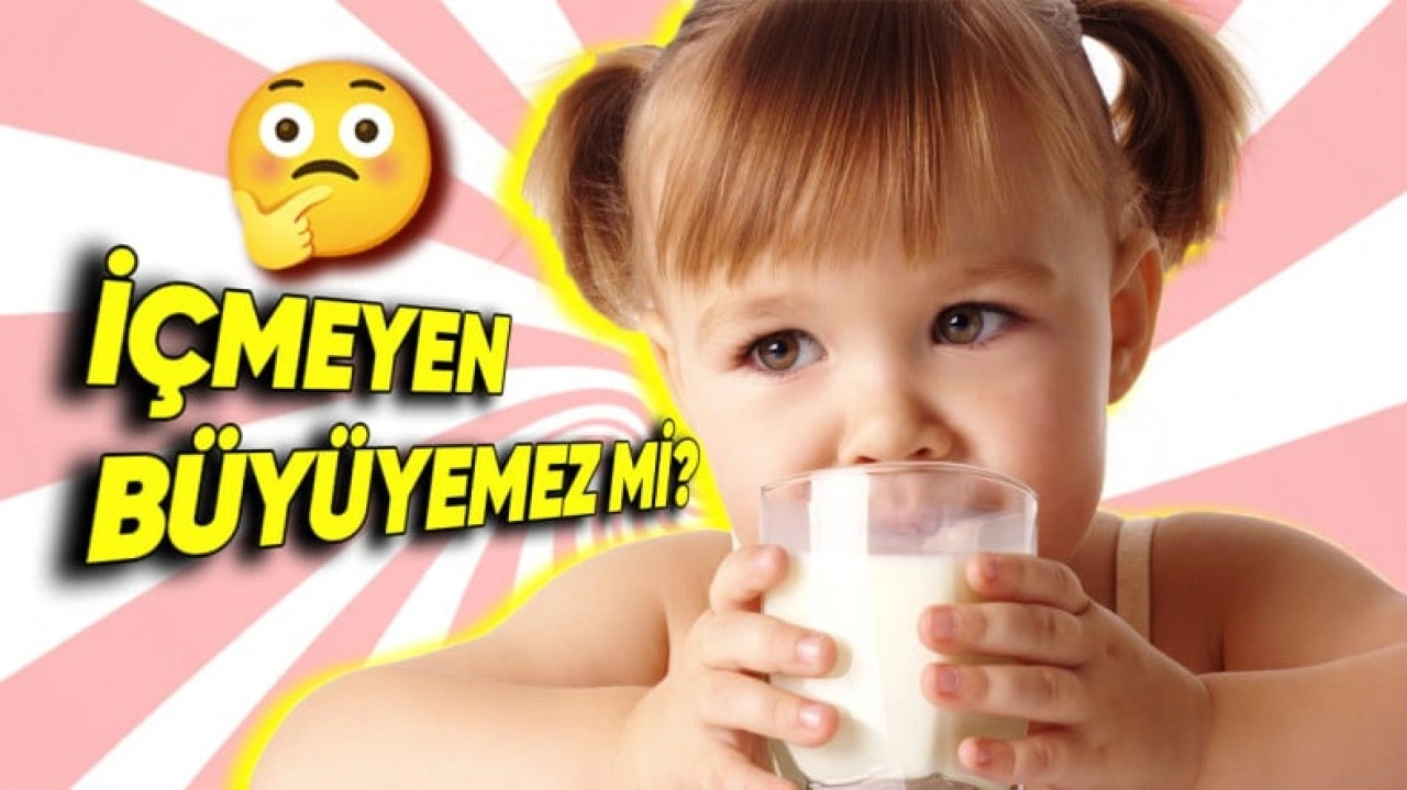 Çocukken Süt İçmek Boy Uzatıyor mu?