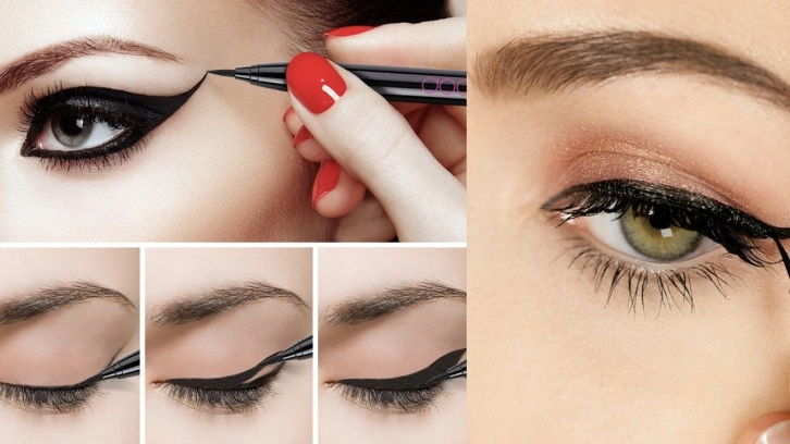 Çok istiyorum ama yapamıyorum demeyin! Kusursuz eyeliner çekmenin en pratik yoluna bakın