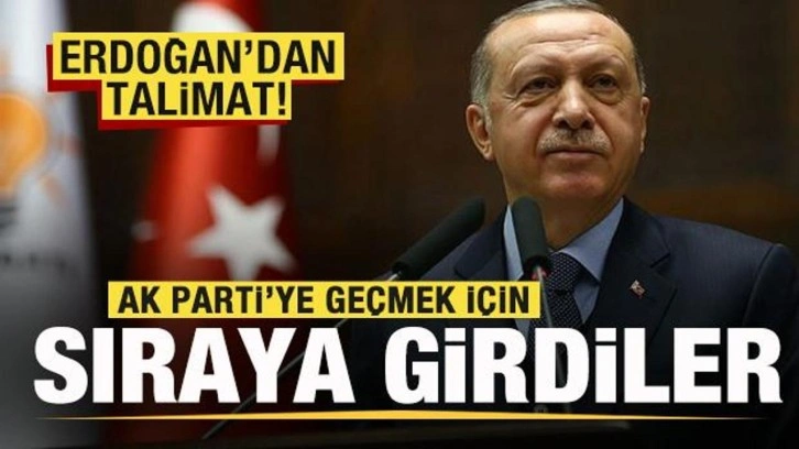 Çok sayıda belediye AK Parti’ye geçmek istiyor! Cumhurbaşkanı Erdoğan'dan talimat