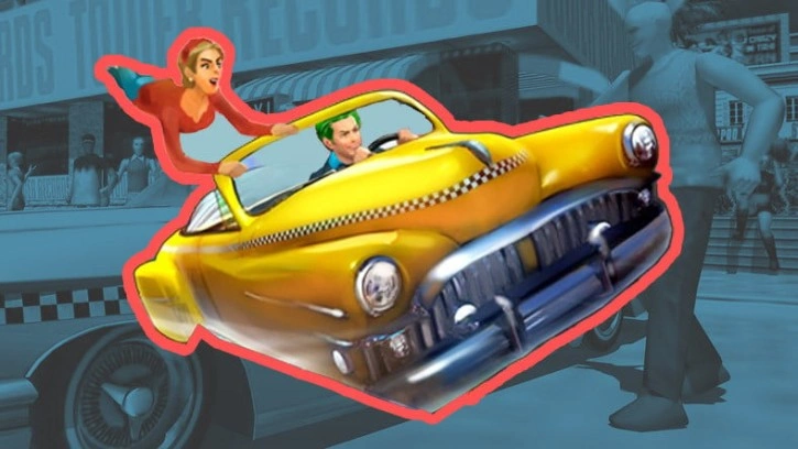 Crazy Taxi'nin Uçan Arabalı Versiyonu Geliyor!