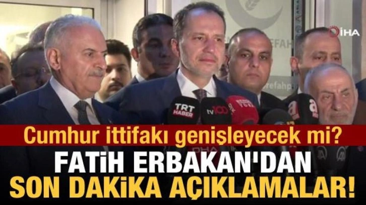 Cumhur İttifakı genişleyecek mi? Fatih Erbakan'dan son dakika açıklamalar!