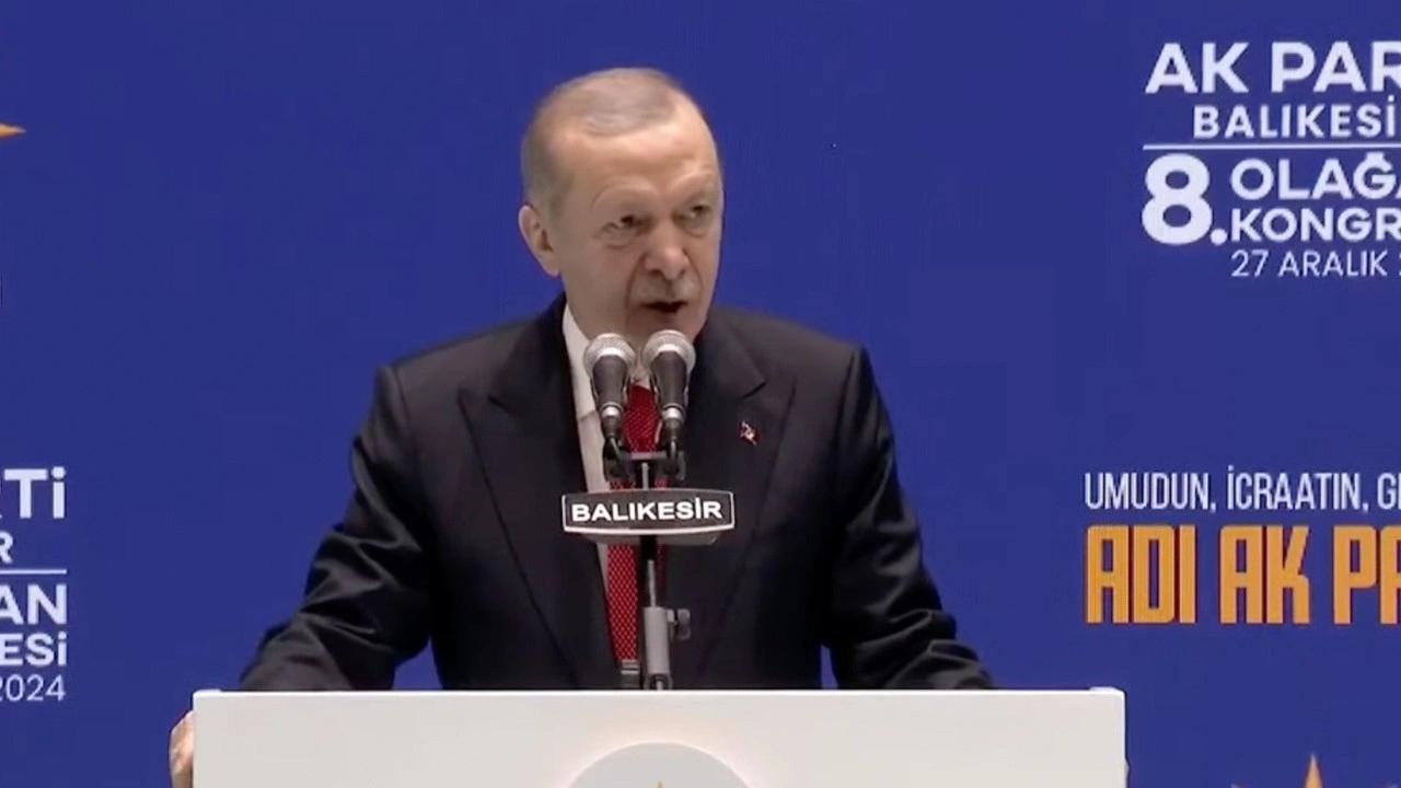 Cumhurbaşkanı Erdoğan'dan Balıkesir'de önemli açıklamalar (canlı yayın)