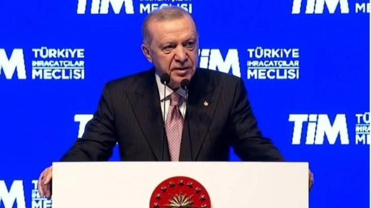 Cumhurbaşkanı Erdoğan'dan ihracatçılara: Pazartesi yüzde 40'tan yüzde 30'a inecek