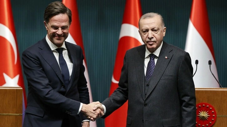 Cumhurbaşkanı Erdoğan, Hollanda Başbakanı Rutte ile görüştü